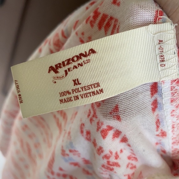 Arizona Tank Top, size XL, red, white and blue design - Picture 4 of 11